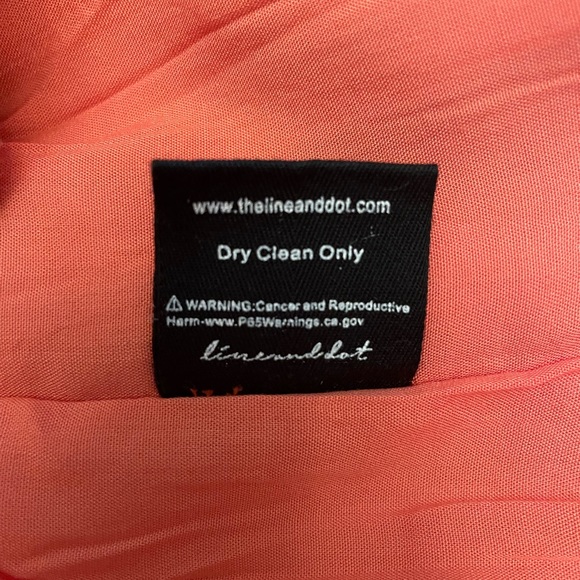 Revolve Line & Dot Zoe Strapless Dress in Orange - Picture 15 of 15